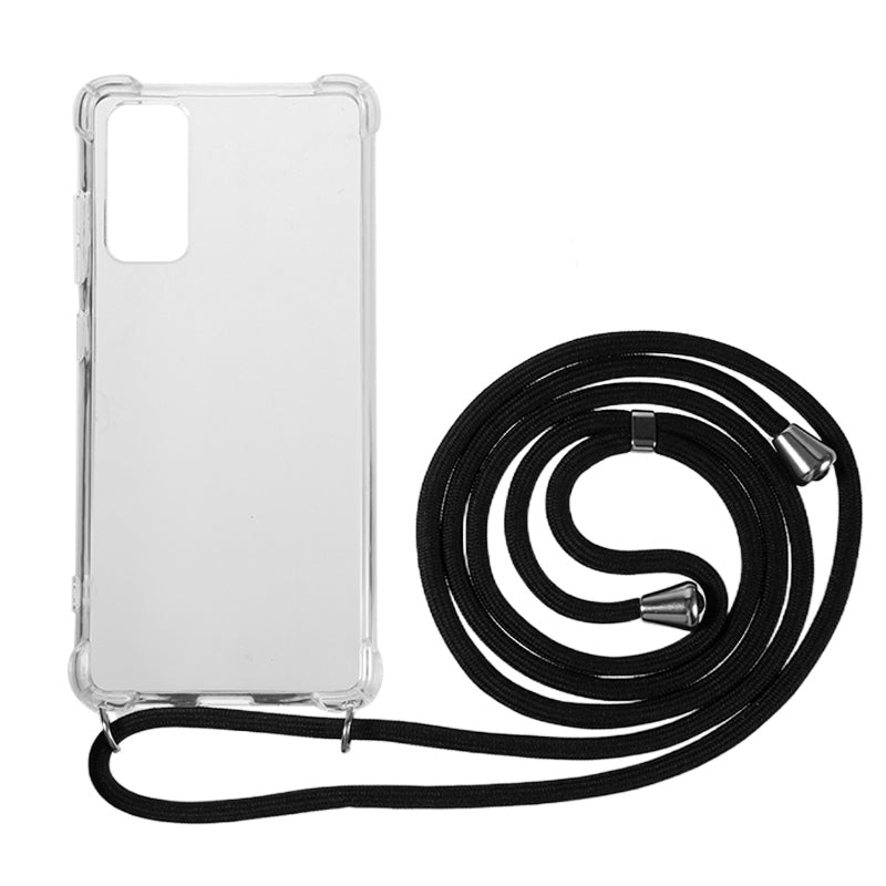 TPU Case for Samsung Galaxy S20 FE / S20 FE 5G / S20 FE 2022 / S20 Lite , Anti-drop Clear Phone Cover with Lanyard TPU Case for Samsung Galaxy S20 FE / S20 FE 5G / S20 FE 2022 / S20 Lite , Anti-drop Clear Phone Cover with Lanyard